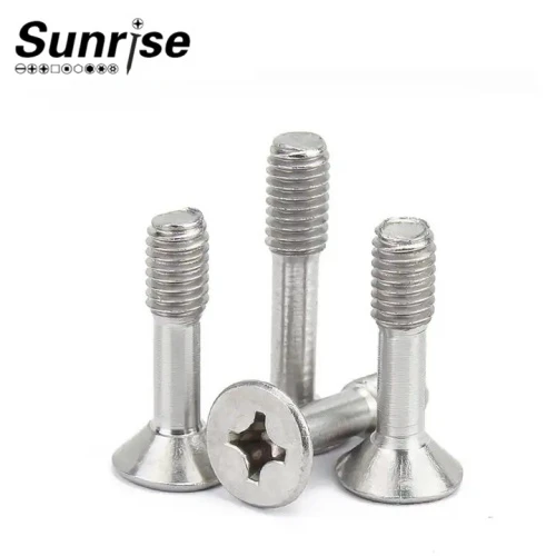 A2 A4 สแตนเลสสตีล Philip Cross Recessed CSK สกรูหัวแบน