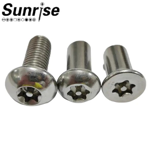 ปลอกสลัก Torx Pin และสลักเกลียวป้องกันการโจรกรรม สกรู Torx