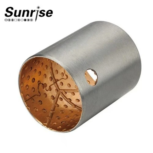 Bimetallic Composite Copper Sleeve Custom Copper Sleeve Buckle With Hole