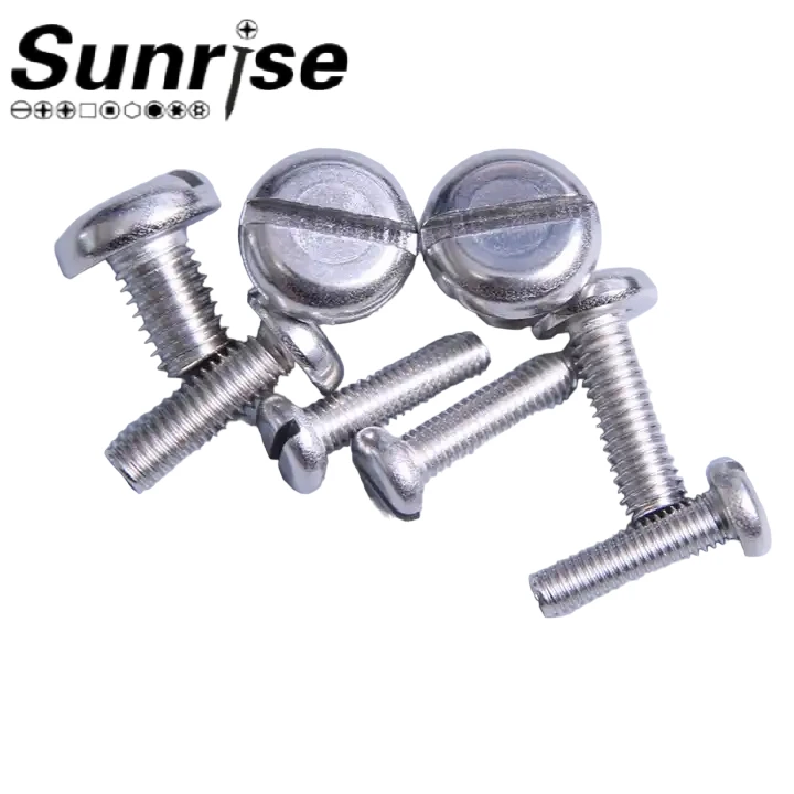 Fasteners Metric Slotted Round Pan Head Screw