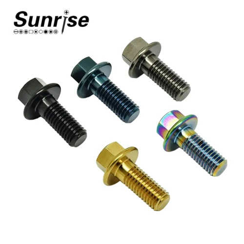 สลักเกลียว Torx ด้านในหน้าแปลนหกเหลี่ยมมาตรฐาน ISO