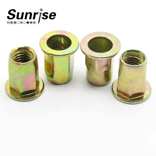 RIVET NUT FULL HEX FLAT HEAD 4