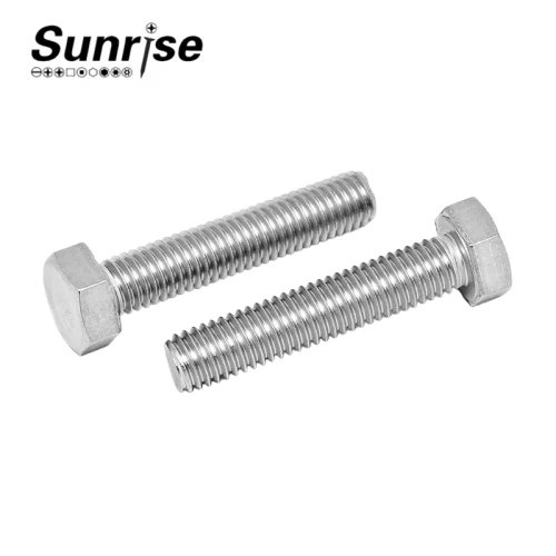 Custom High Quality A2 Hex Bolt DIN 933 Stainless Steel Hexagon Head Bolt 2 Custom High Quality A2 Hex Bolt DIN 933 Stainless Steel Hexagon Head Bolt 2