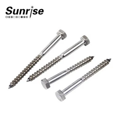 DIN571 Hex Head Wood Screw คุณภาพสูง