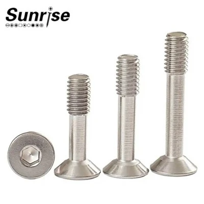 สกรูยึดโลหะหัวแบน Allen Key Hex Socket
