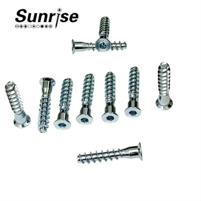 สกรูซ่อมตรงเฟอร์นิเจอร์ Cross Countersunk Wood Screws